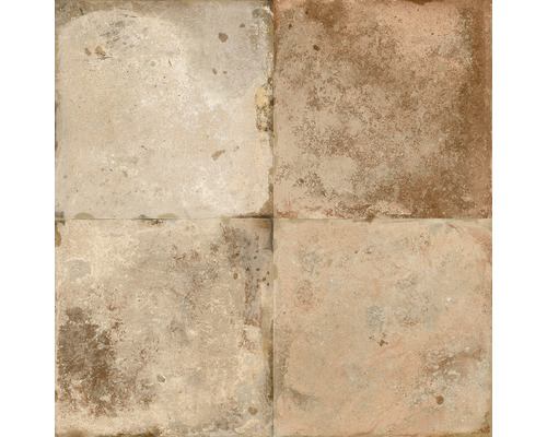 Carrelage sol et mur en grès FS Alora aspect vintage 45x45 cm
