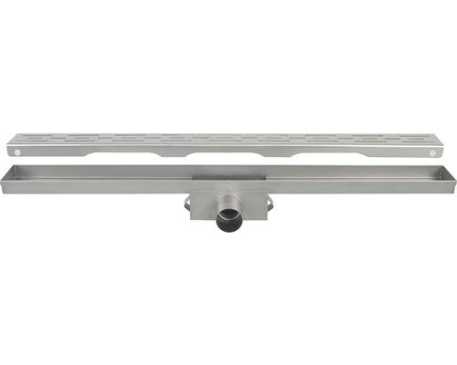 Edelstahl Duschrinne mit Abdeckung