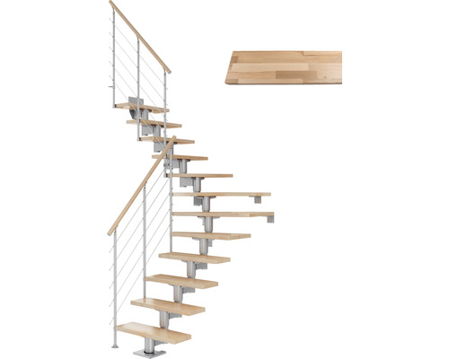 Pertura Mittelholmtreppe Chiron Perlgrau 75 cm Relinggeländer Buche Leimholz Lackiert 13 Stufen 14 Steigungen Pertura Mittelholmtreppe Chiron Perlgrau 75 cm Relinggeländer Buche Leimholz Lackiert 13 Stufen 14 Steigungen