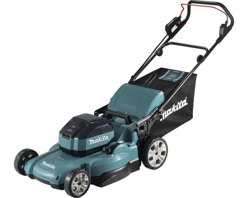 Tondeuse sans fil Makita LM002JM101 64 V avec batterie de 4 Ah et chargeur Tondeuse à gazon sans fil Makita