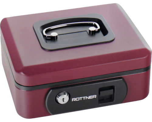 Rottner Geldkassette Pro Box One Berry 90x200x180 mm