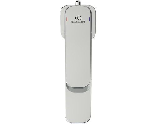 Logo Ideal Standard sur un mitigeur de lavabo