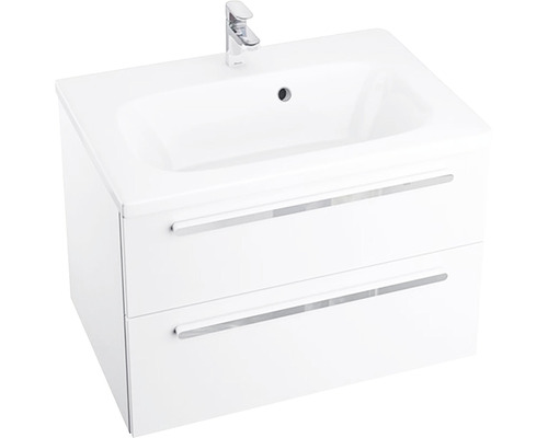 Waschtischunterschrank RAVAK SD Chrome II BxHxT 80x50x49 cm weiss