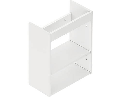 Waschtischunterschrank RAVAK SD Chrome BxHxT 47x40x20.4 cm weiss hochglanz Weisses Regal mit zwei Ebenen für Badezimmer