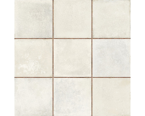 Carrelage sol et mur en grès cérame FS Etna white 33x33 cm 27231