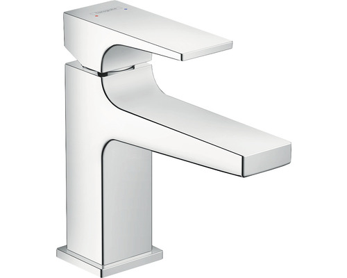 Robinet de lavabo avec mitigeur hansgrohe Metropol chromé brillant 32500000