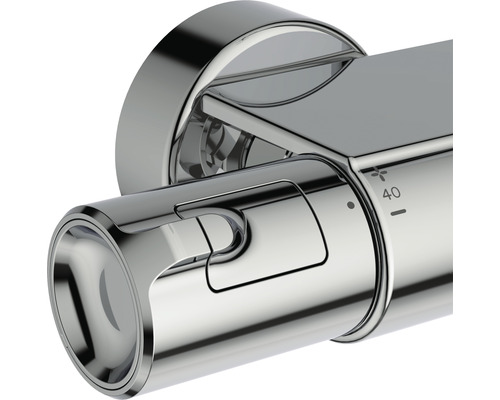 Robinet thermostatique en métal avec réglage de la température jusqu''à 40 degrés