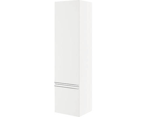 Armoire haute RAVAK Clear gauche lxhxp 40x155x35 cm blanc haute brillance