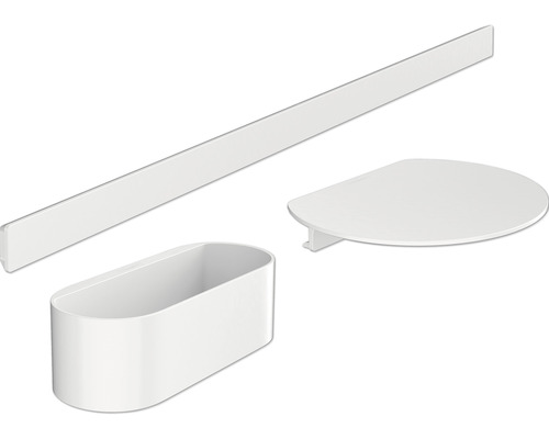 Badewannenset hansgrohe WallStoris weiß matt 27966700