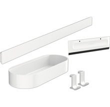 Badset Duschset hansgrohe WallStoris weiß matt 27967700