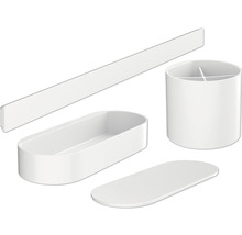 Badset Badezimmerset hansgrohe WallStoris weiß matt 27968700