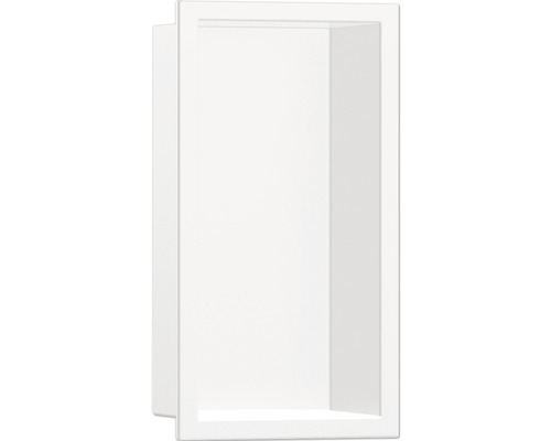 Wandnische hansgrohe XtraStoris Original 300 x 150 x 100 mm weiss matt 56057700 Weißer Wandschrankrahmen für Badezimmer