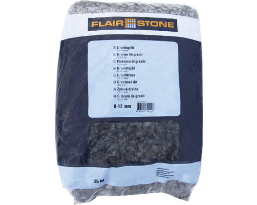 Gravillons de granit FLAIRSTONE sel & poivre 8-12 mm 25 kg