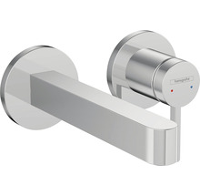 Robinet mural avec logo Hansgrohe