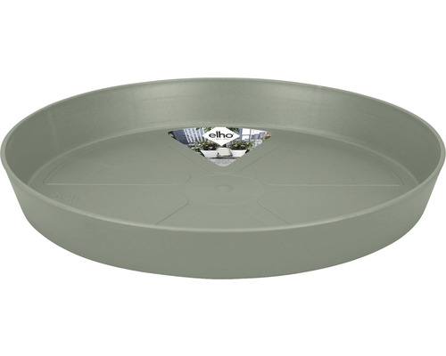 Blumentopf Untersetzer Elho Loft Kunststoff Ø 20,4 cm H 2,9 cm pistaziengrün Blumenuntersetzer aus Kunststoff