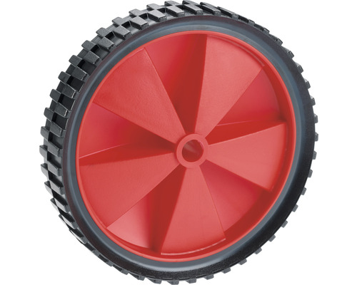 Tarrox PVC-Rad, bis 25 kg, mit Kunststofffelge und Stollenprofil, 150 x 30 x 12 mm Rad mit Profil für Gartengeräte