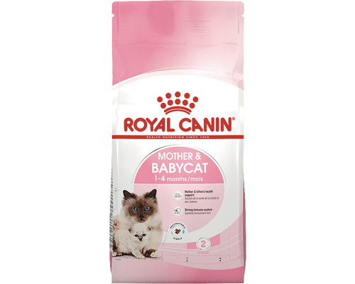 Katzenfutter trocken, ROYAL CANIN Babycat 34, 2 kg Royal Canin Katzenfutter Mother and Babycat für Katzen von 1-4 Monaten