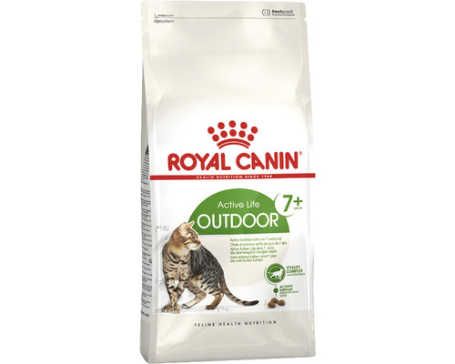 Katzenfutter trocken ROYAL CANIN Outdoor +7 2 kg Royal Canin Outdoor 7+ Katzenfutter für aktive Freigänger ab 7 Jahren