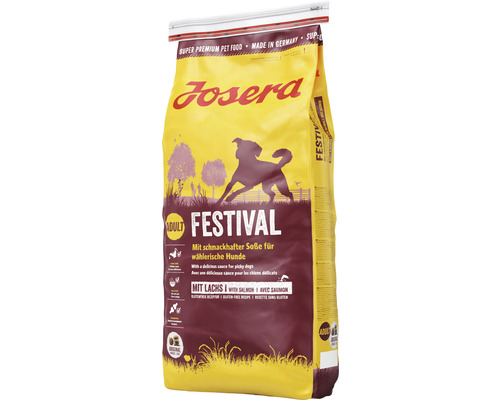 Croquettes pour chiens Josera Festival 12.5 kg Josera Festival Aliment sec pour chiens adultes avec du saumon