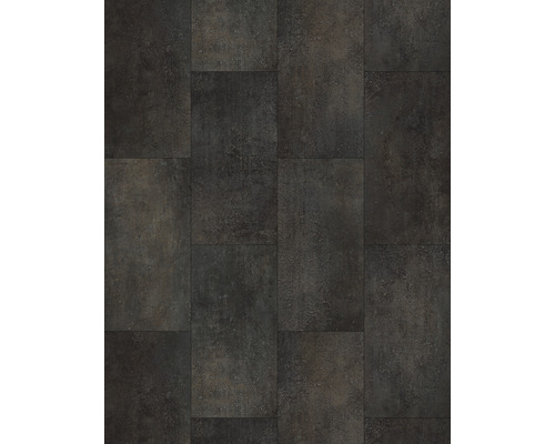 Dunkle Bodenfliesen mit Steinoptik