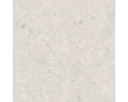 Feinsteinzeug Wand- und Bodenfliese Terrazzo Donau beige 60x60x1 cm matt rektifiziert Feinsteinzeug Wand- und Bodenfliese Terrazzo Donau beige 60x60x1 cm matt rektifiziert