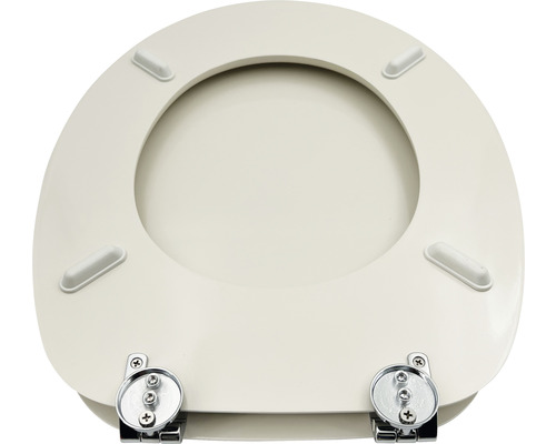 Toilettendeckel mit Scharnieren aus Metall