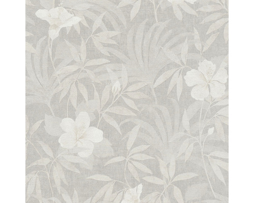 Papier peint intissé 38028-4 Cuba Floral beige gris
