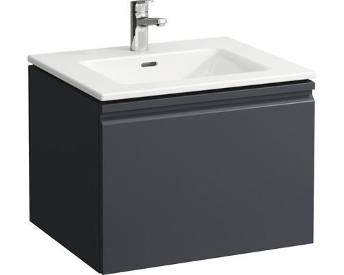 Lavabo avec meuble bas LAUFEN PRO S-60 600x500x460 mm graphite H8609614801041