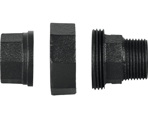 Raccord en fonte malléable démonté