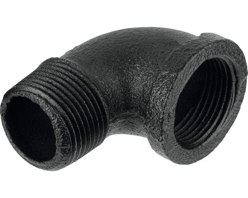 Coude Walteco 3/4" 90° RT-23 noir