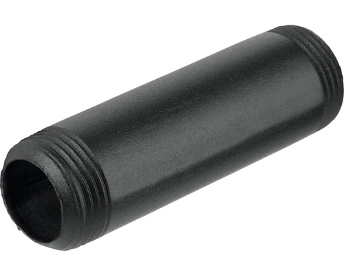 Tube Walteco 3/4" 80 mm RT-28 noir 2.5x2.5x8 cm