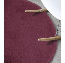 Teppich Romance wild berry rund Ø 80 cm