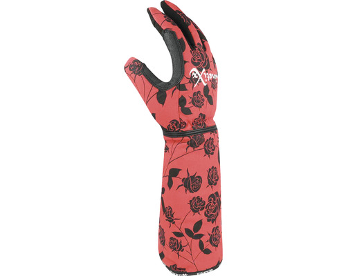 Gartenhandschuh mit Rosenmuster