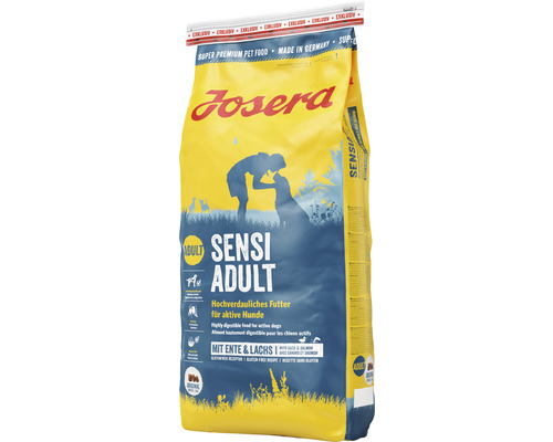 Josera nourriture sèche pour chiens canard et saumon 12.5 kg Josera Adult Sensi Nourriture sèche pour chiens