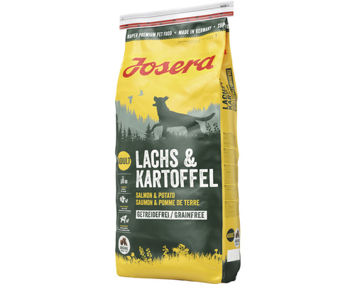 Josera Hundefutter trocken Lachs und Kartoffel 12.5 kg