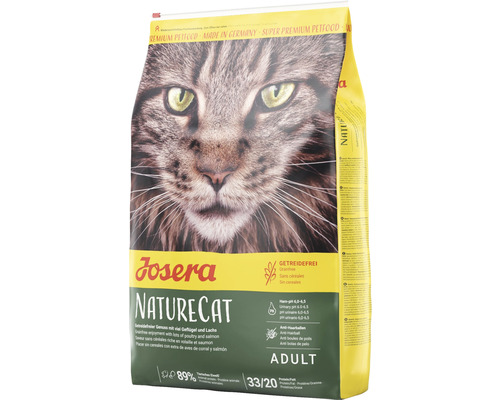 Croquettes pour chats Josera NatureCat Adult 2 kg Josera Naturecat aliments secs pour chats adultes