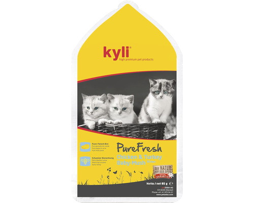 Nourriture pour chats kyli Pure Fresh Baby Mush 85 g