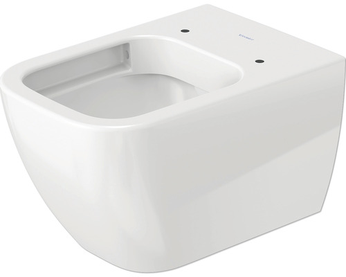 WC à fond creux sans bride DURAVIT Happy D.2 Rimless blanc 2222090000