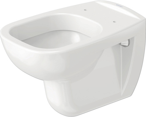 DURAVIT Wand-WC D-Code Tiefspüler mit Spülrand weiss glänzend ohne WC-Sitz 2535090000