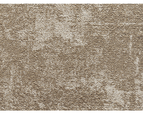Moquette velours Bari brun rouge FB43 largeur 400 cm (au mètre) Gros plan d''un tapis beige.