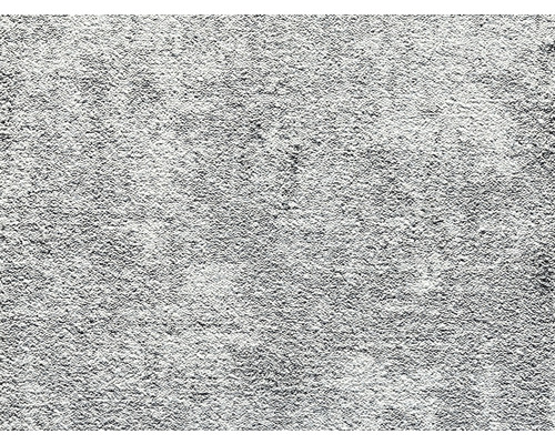 Moquette velours Bari gris FB93 largeur 400 cm (au mètre) Gros plan d''une surface de plâtre