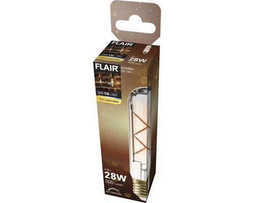Ampoule LED Flair T32 E27, 28 watts, 300 lumens