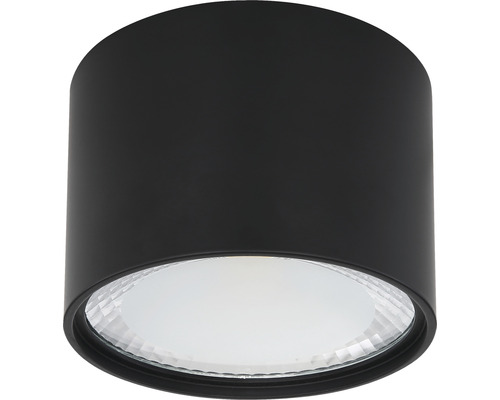 Schwarze LED Deckenleuchte