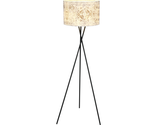 Stehleuchte mit Muster und Stativfuß