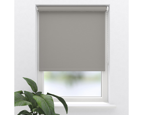 Fenster mit Rollo zum Verdunkeln