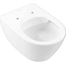 Toilettes avec chasse d'eau murale et cuvette sans rebord Villeroy & Boch Subway 2.0 DirectFlush 5614R0 blanc avec revêtement-thumb-0