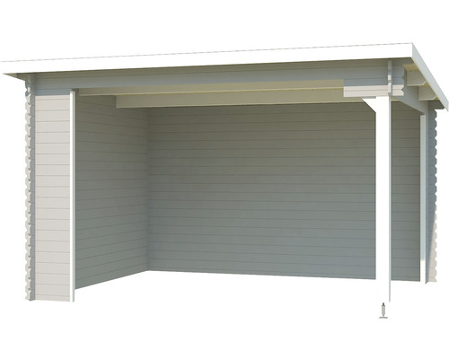 Abri à bois en bois