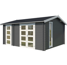 Gartenhaus Outdoor Life Carroz 496 x 403,4 cm carbongrau