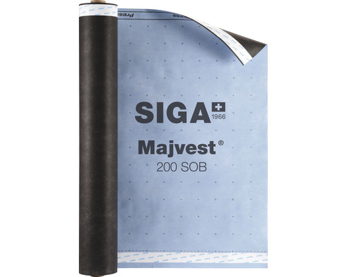 SIGA Majvest 200 SOB Fassadenbahn 1.5 x 50 m 75 m² Rolle SIGA Majvest 200 SOB Fassadenbahn
