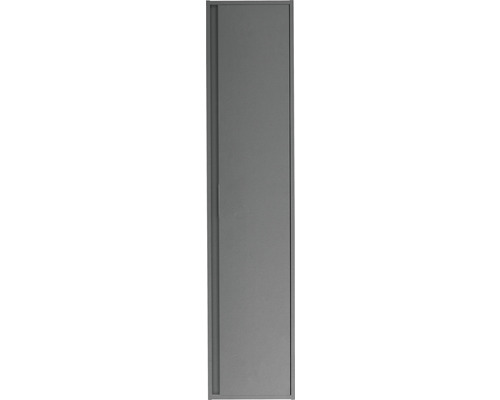 Hochschrank sanox Porto BxHxT 35x160x27 cm cubanit grey